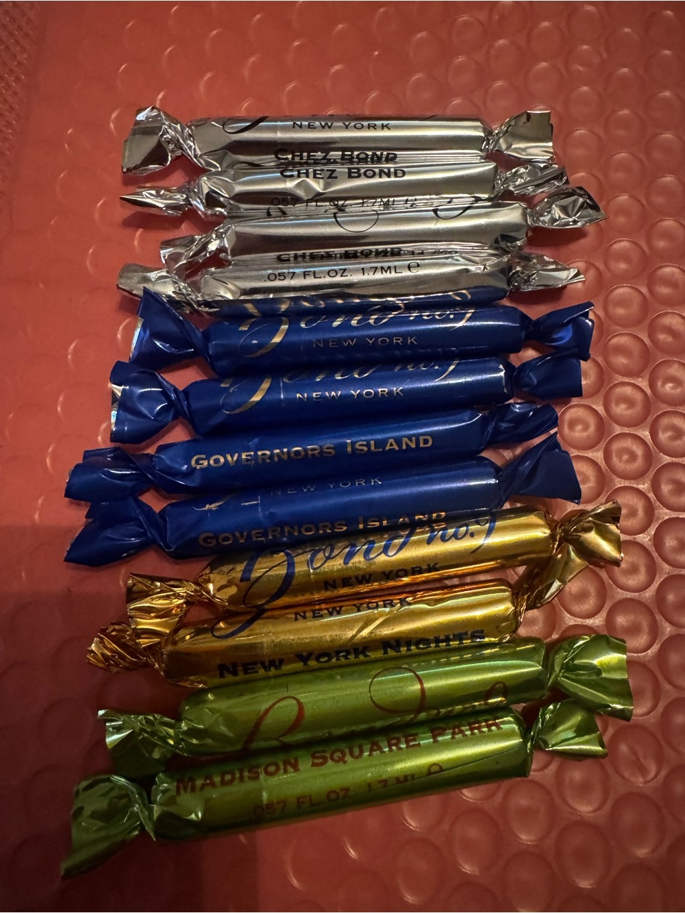 Bond no 9 samples